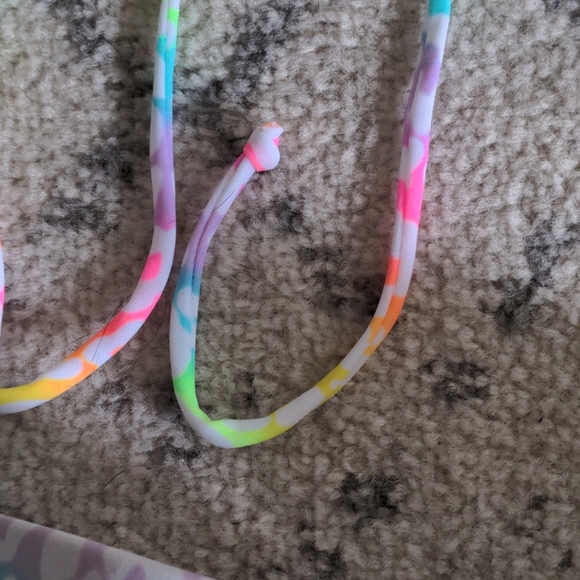 Neon leopard print bikini top - Picture 9 of 9